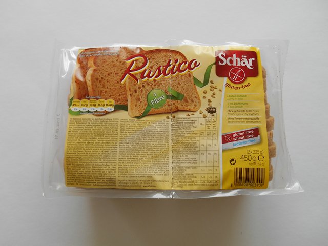 Pan RUSTICO 250 g bezlepkový vícezrnný krájený chléb