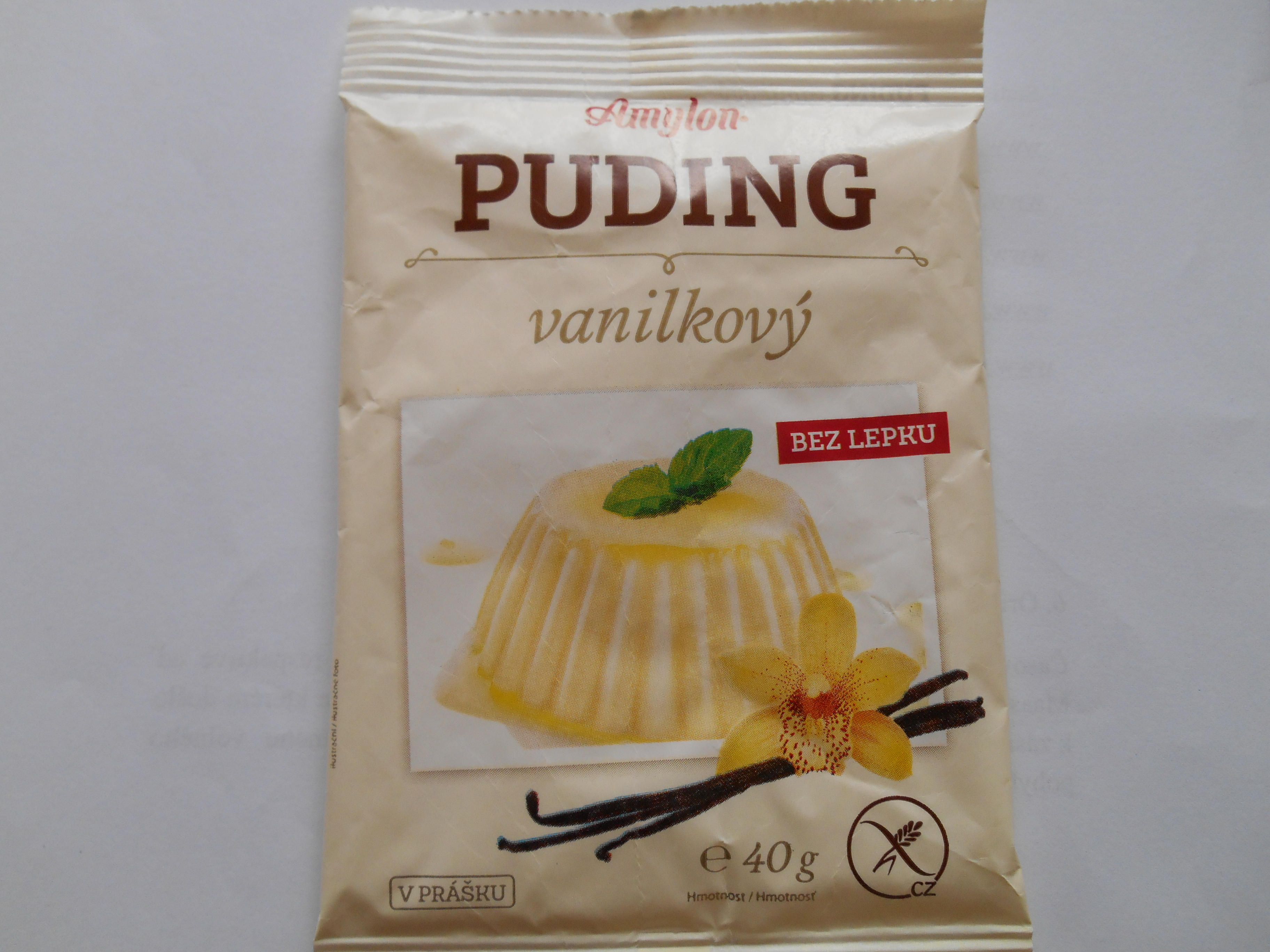 PUDING vanilkový 40 g