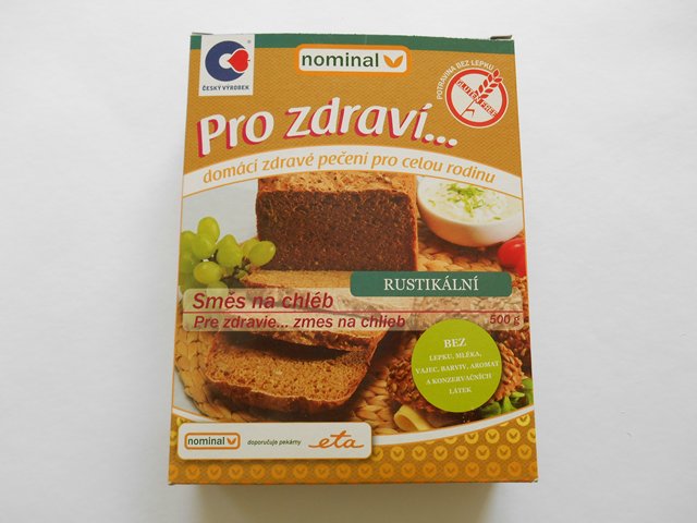 PRO ZDRAVÍ 500 g směs na chléb rustikální bez lepku